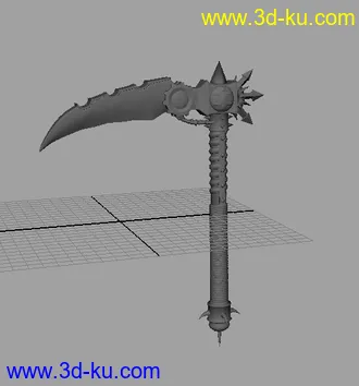 3D打印模型重发镰刀的图片