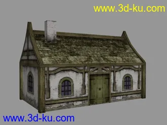 3D打印模型民房的图片