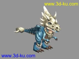 3D打印模型光明战记 - 恐龙的图片