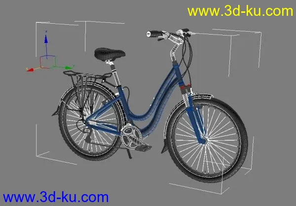 自行车一辆模型的图片1