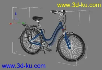 3D打印模型自行车一辆的图片
