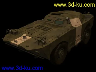 3D打印模型装甲车Brdm1的图片
