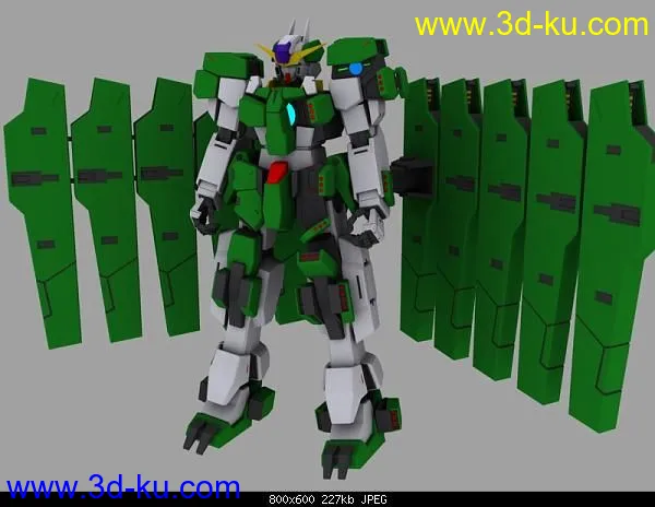 Gundam Zabanya 狱天使高达模型的图片1