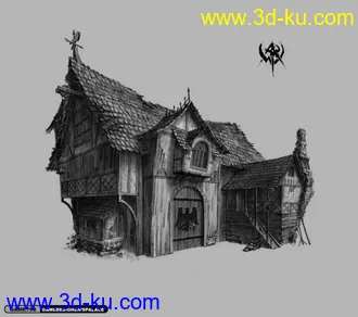 自己整理一些模型 MAYA 高模 低模 游戏模型 动画模型 过场动画模型布线的图片