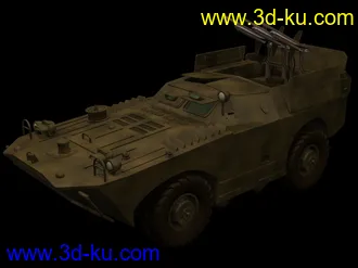 3D打印模型装甲车BRDM1W的图片