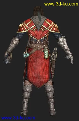 3D打印模型独家发布PS3恶魔城-暗黑之王男主角@Gabriel Belmont的图片