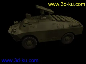 3D打印模型装甲车BRDM3的图片