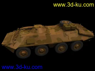 3D打印模型装甲车BTR_70的图片