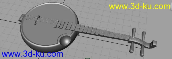 琵琶一个！！！未完成！模型的图片1