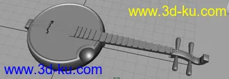 3D打印模型琵琶一个！！！未完成！的图片