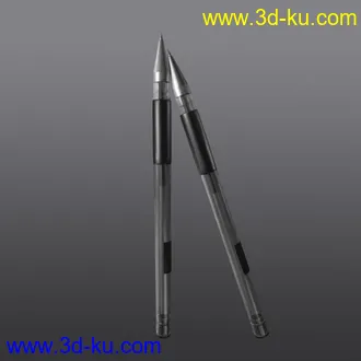 3D打印模型一支粗糙的笔的图片