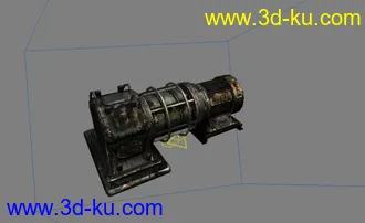 3D打印模型一个电机的图片