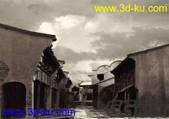 3D打印模型徽派建筑 我稀罕啊的图片