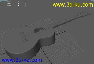 3D打印模型吉他·····的图片