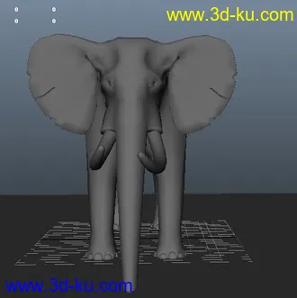 3D打印模型大象~！~！的图片