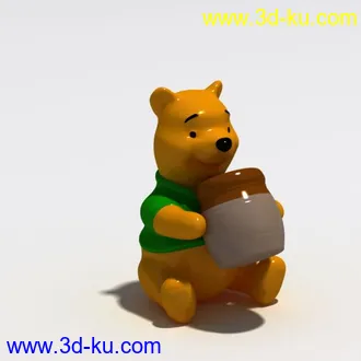 3D打印模型小熊维尼哟的图片
