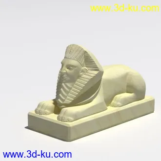 3D打印模型狮身人面像哟的图片