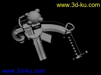 3D打印模型滑梯..（没有贴图）的图片