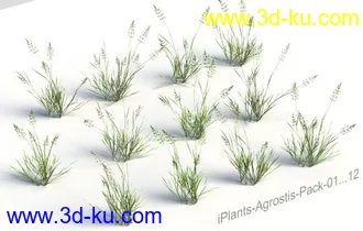 3D打印模型见论坛里没有很好的草地所以上传4块很细致的草地,大家应该能用上的图片