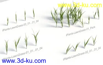 3D打印模型见论坛里没有很好的草地所以上传4块很细致的草地,大家应该能用上的图片