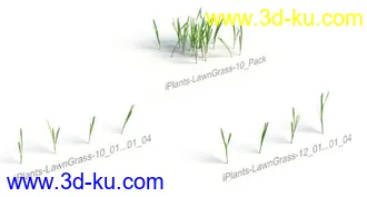 3D打印模型见论坛里没有很好的草地所以上传4块很细致的草地,大家应该能用上的图片