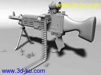 3D打印模型自己认为做的还可以的一把抢。请高手点评一下。的图片