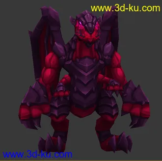 3D打印模型火炬之光里的龙的图片
