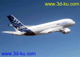 3D打印模型空客A380的图片