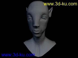 3D打印模型做了个阿凡达  喜欢拿去的图片