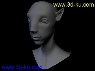 3D打印模型做了个阿凡达  喜欢拿去的图片