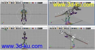 3D打印模型霸王龙的图片