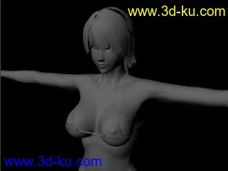 3D打印模型高精女模的图片