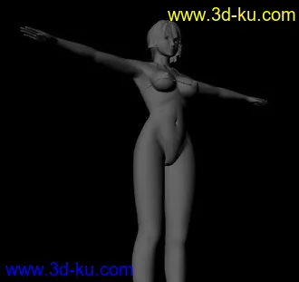 3D打印模型高精女模的图片