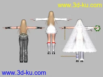 3D打印模型[XBOX360]铁拳6-千金大小姐-莉莉[3ds max 2010+OBJ]的图片