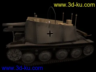 3D打印模型GRILLE装甲车的图片