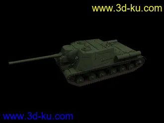 3D打印模型J122坦克的图片