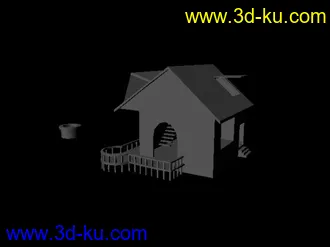 3D打印模型房子的图片