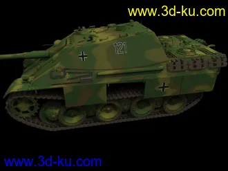 3D打印模型JAGD坦克的图片