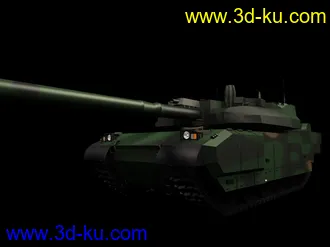 3D打印模型LECLERC坦克的图片