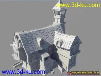 3D打印模型小塔楼的图片