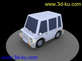 3D打印模型6辆卡通汽车的图片