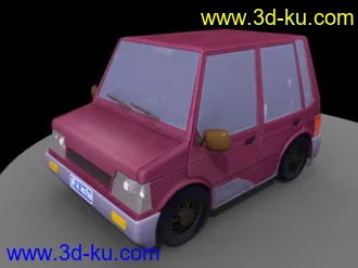 3D打印模型6辆卡通汽车的图片