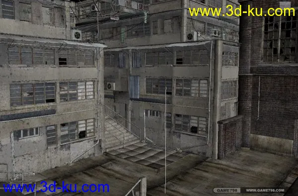破大楼香港九龙城寨老城区模型的图片2
