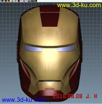钢铁侠头盔模型的图片