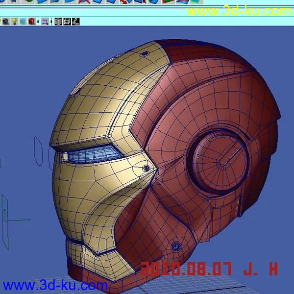 钢铁侠头盔模型的图片3