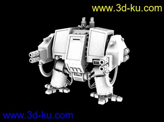 超级精细的机器人模型带骨骼IK的图片