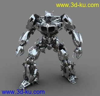 3D机器人模型的图片