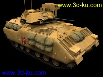 3D打印模型M2AB坦克的图片
