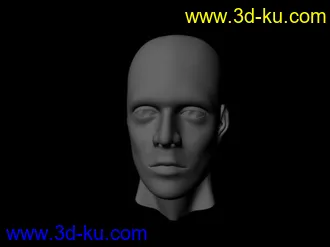 3D打印模型男人头的图片