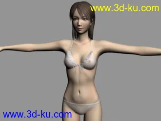 美少女模型的图片